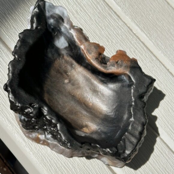 Handmade Resin Geode Style Trinket Dish - Picture 7 of 8